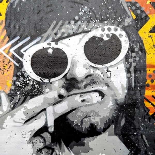 Cuadro de Kurt Cobain