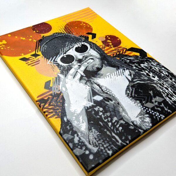 Cuadro de Kurt Cobain