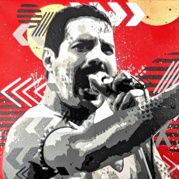 Cuadro de Freddie Mercury