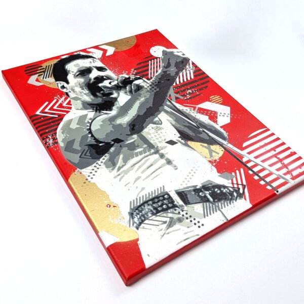 Cuadro de Freddie Mercury